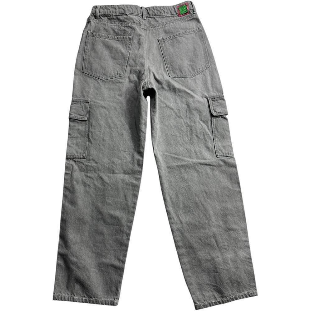 Empyre Tori Porkchop Pocket Grey Cargo Skate Jeans Size 10 - Picture 2 of 11